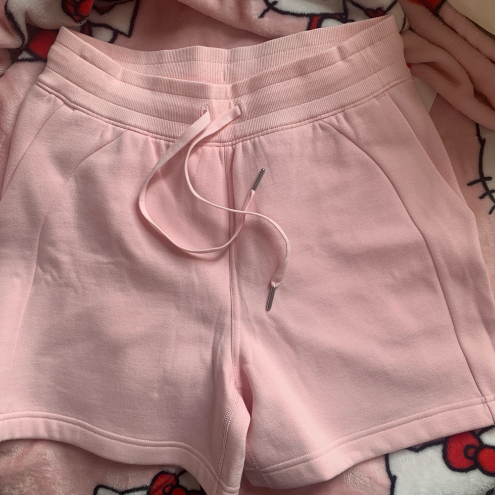 lululemon strawberry milkshake scuba shorts